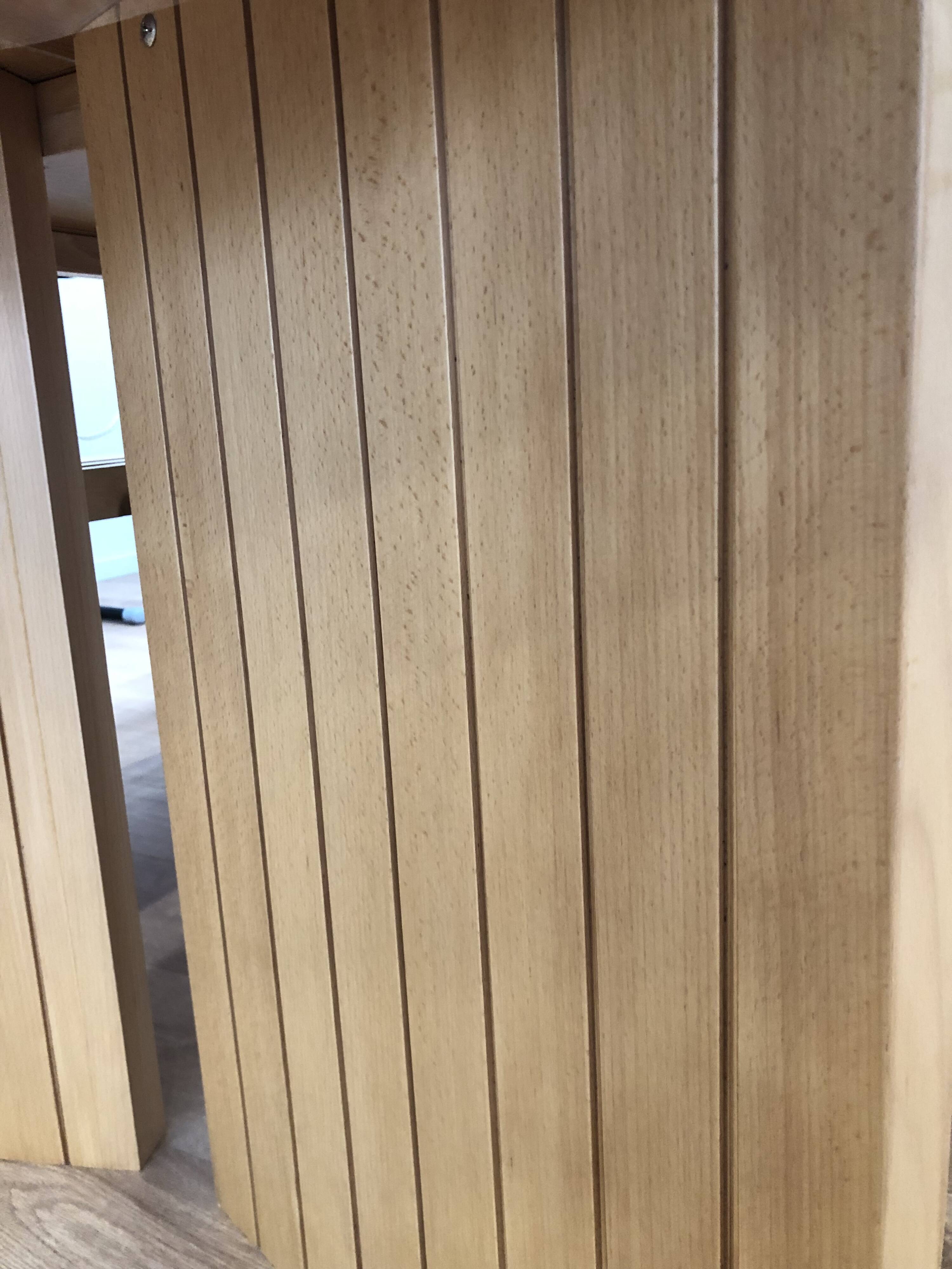 Solid wood dining table