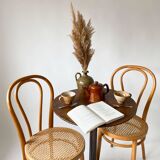 Pair Chairs bistro canage