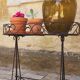 Jardinière en fer forgé vintage année 50