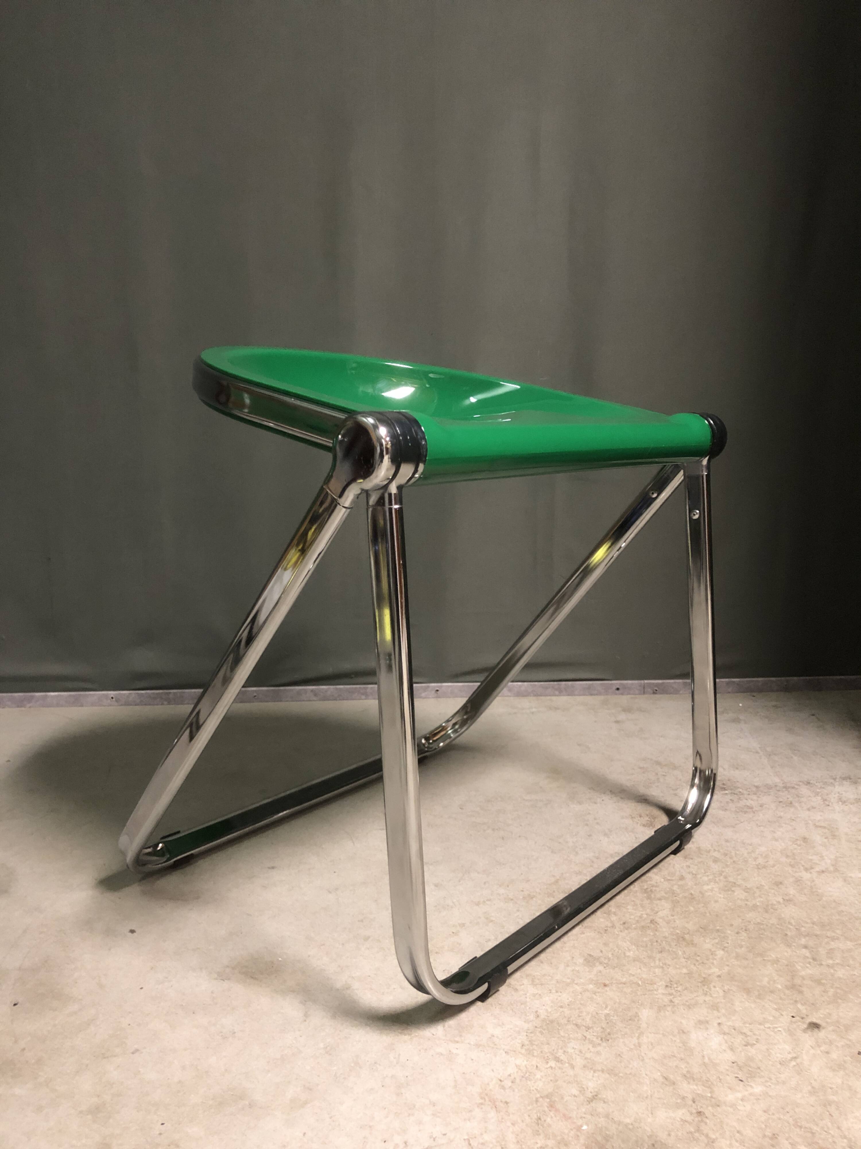 Pair of folding stools.