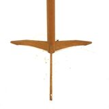 Scandinavian "tripod" teak floor lamp, Sweden, 1960