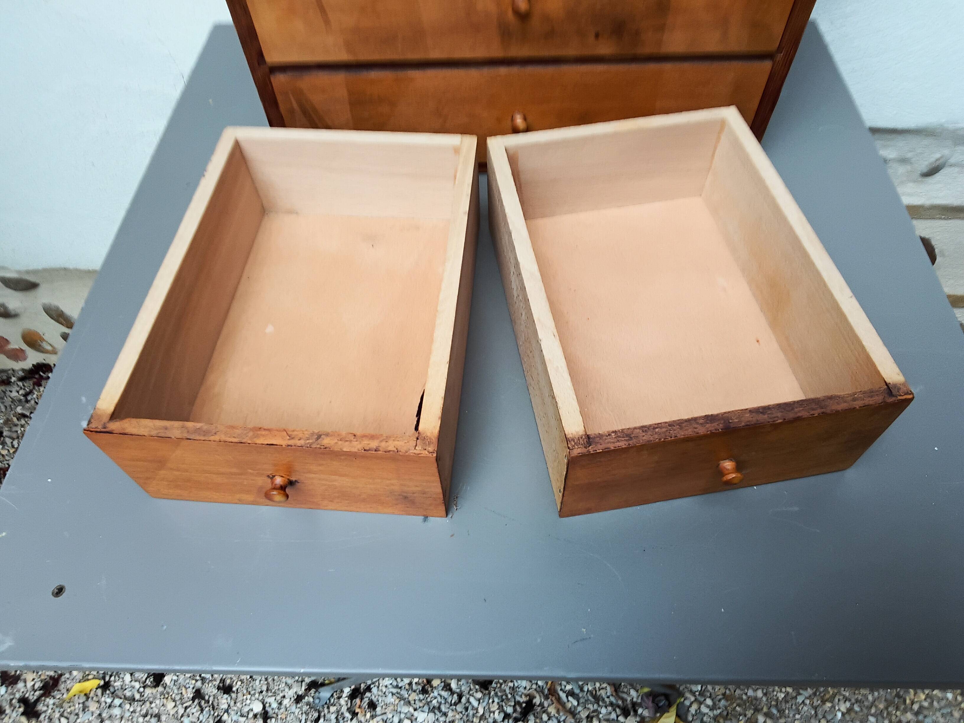 Craft cabinet with drawers
