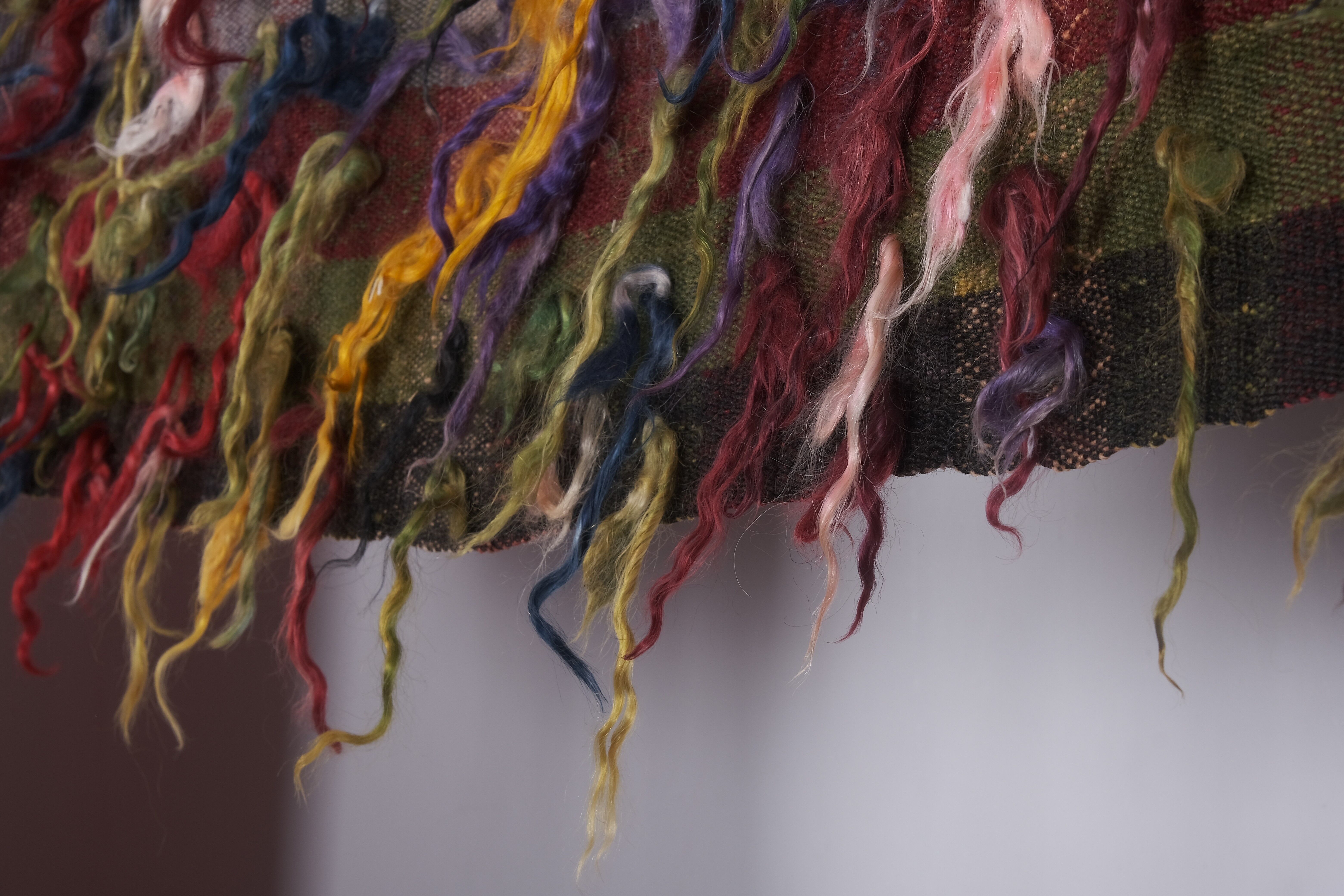 Vintage Turkish rug from Oushak, hand-woven 121x148 cm