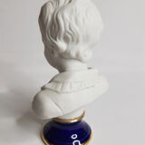 Porcelain biscuit bust, child, Alexandre Brongniart after Houdon