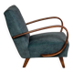 H 410 armchair designed by Jindrich Halabala, Czechoslovakia, 1940s