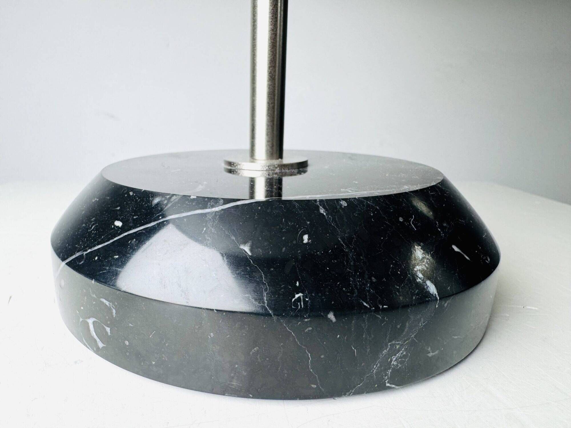 Model 'Alfa' Table Lamp With Marble Base By Sergio Mazza For Artemide, Italy 1950S Re-Issue
