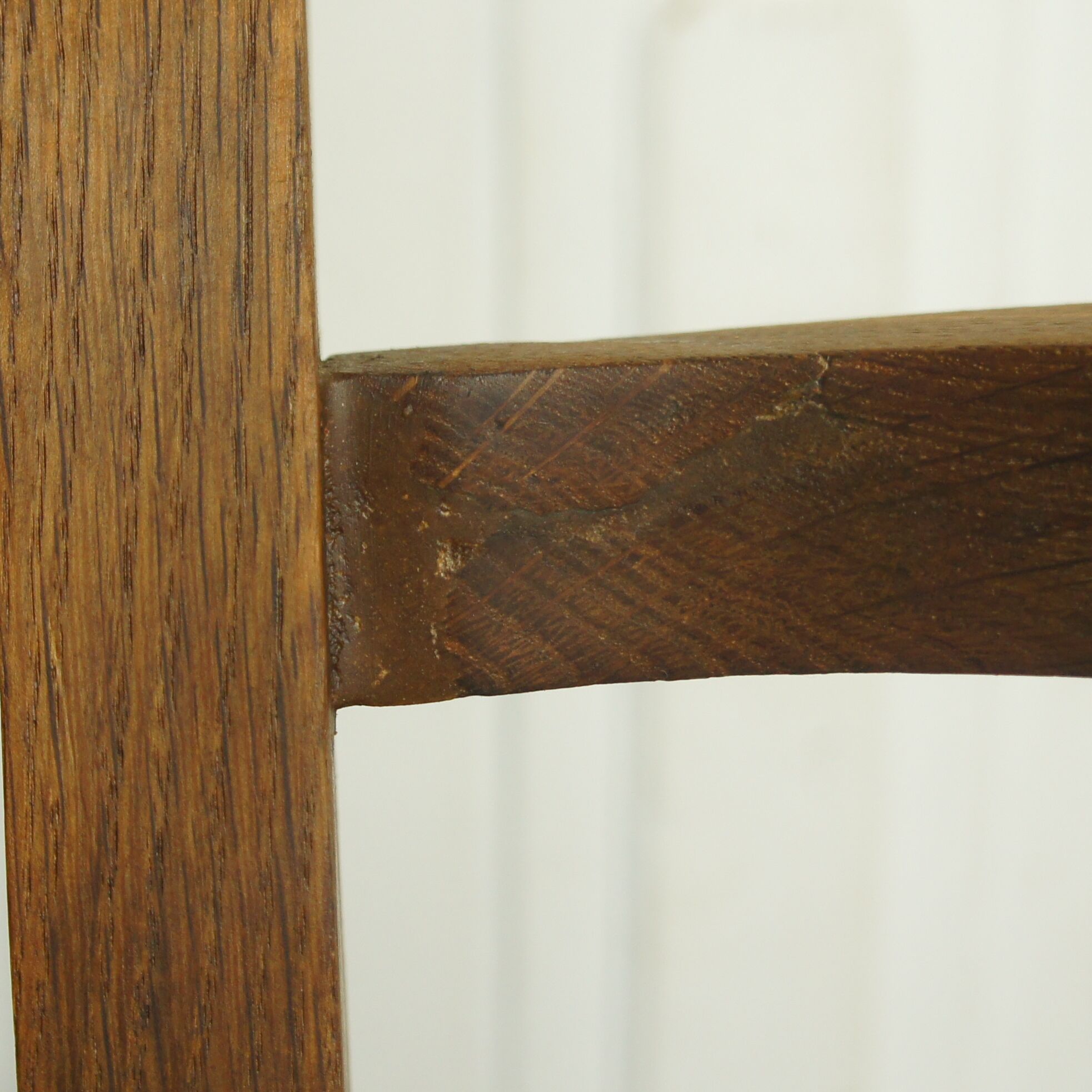 American solid oak armchair, swivel 360 °, tilting & adjustable in height. c. 1920