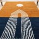 Handmade Moroccan wool Berber rug, size 150 x 250 cm.