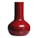 Large red ceramic vase, robert picault, 1960s