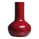 Large red ceramic vase, robert picault, 1960s