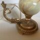 Onyx brass fish lamp Italy
