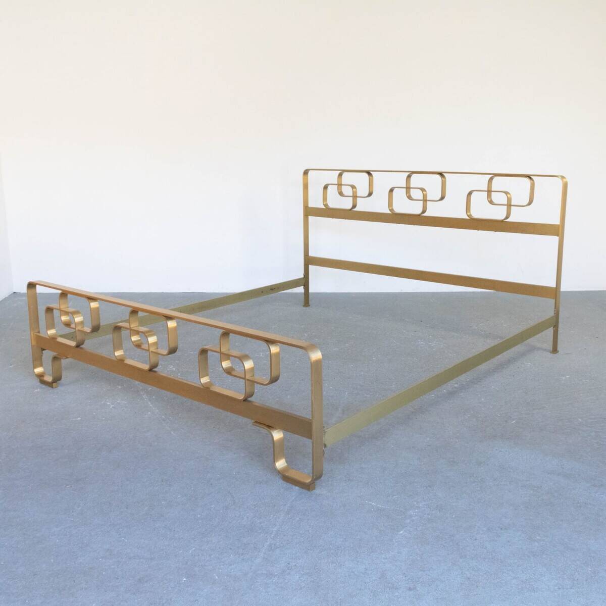 Mid-Century Brass Bed, 1970s