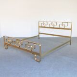 Mid-Century Brass Bed, 1970s