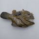 Glazed ceramic fish. Monkfish or monkfish. Can be used as a soliflore.