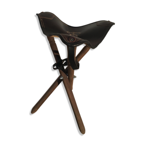 Tabouret trépieds pliables