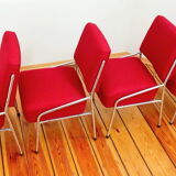 A set of four chairs designed by Hynek Gottwald, Czechoslovakia, Bauhaus