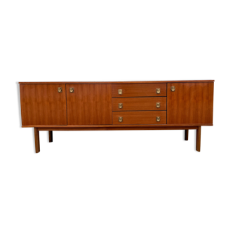 Enfilade tv stand hifi bahut modernist vintage retro teak