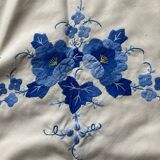 Embroidered tablecloth and towels