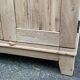 Armoire de ferme rénovée en chêne massif brut du 19ème