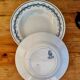 Set of 4 deep plates Terre de Fer Austerlitz