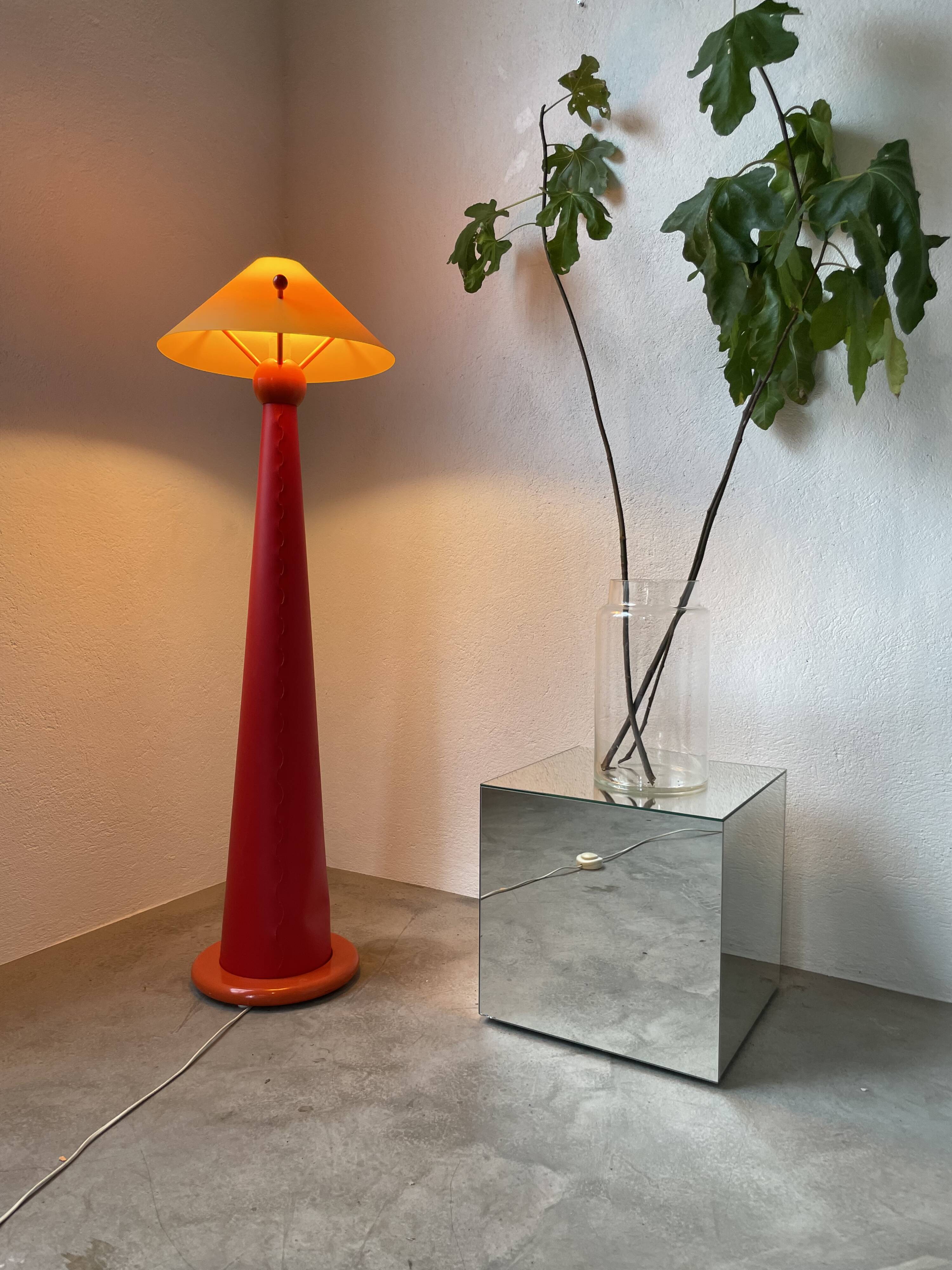 Red pop lamp from the 80s.