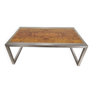 Table basse loupe d'orme