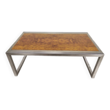 Elm burl coffee table