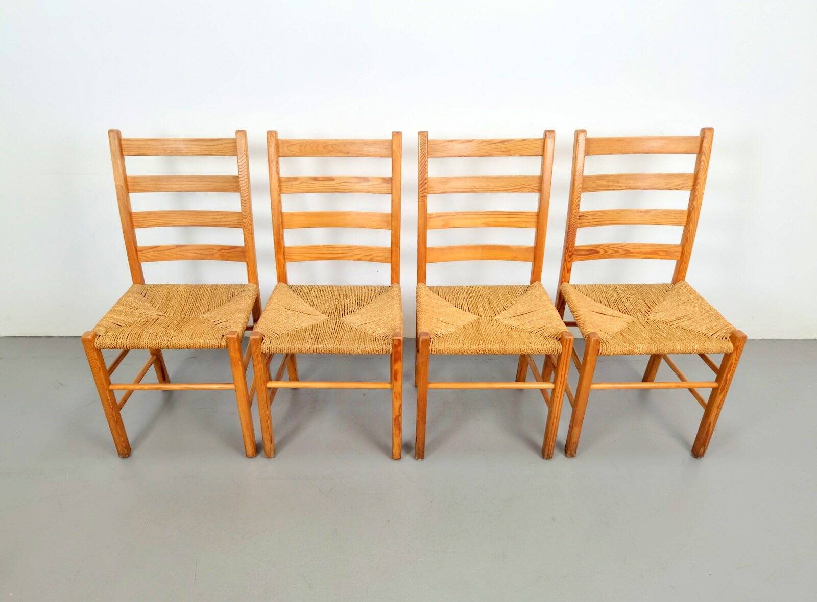Jaerstolen Aksel Dining Chair from Möbelfabrikken Aksel L. Hansson, 1970s, Set of 4