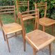 Set of 6 bistro chairs
