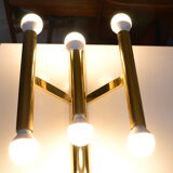 Wall light from Sciolari tubes 6 fires 60s