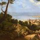 French School of the 19th century - Mediterranean Landscape, view of Sète