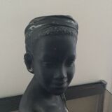 Plaster bust by Giuseppe Carli