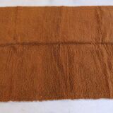 Plain Moroccan Brown Rug - 257 x 164 cm