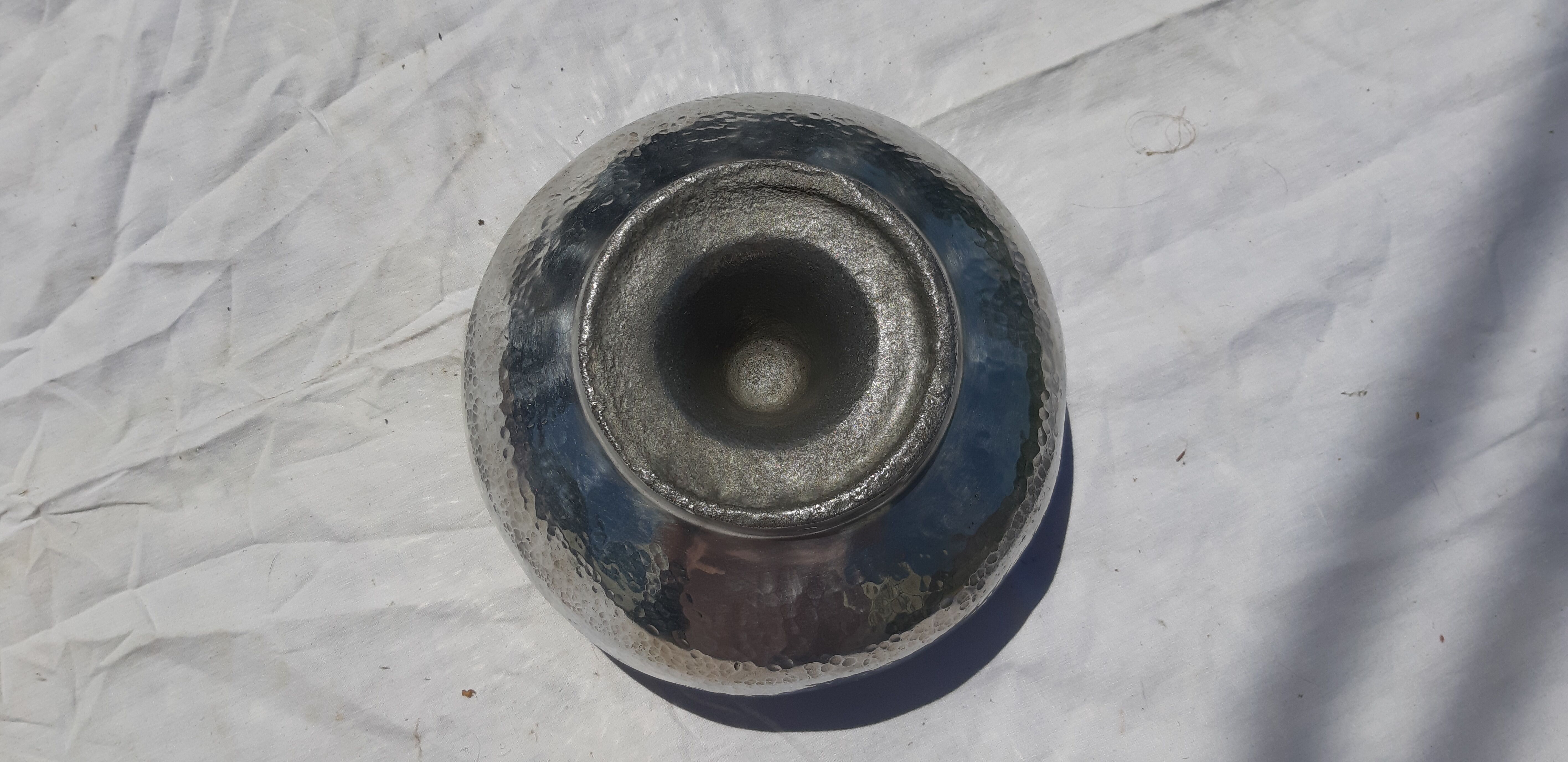 Vintage aluminium ashtray