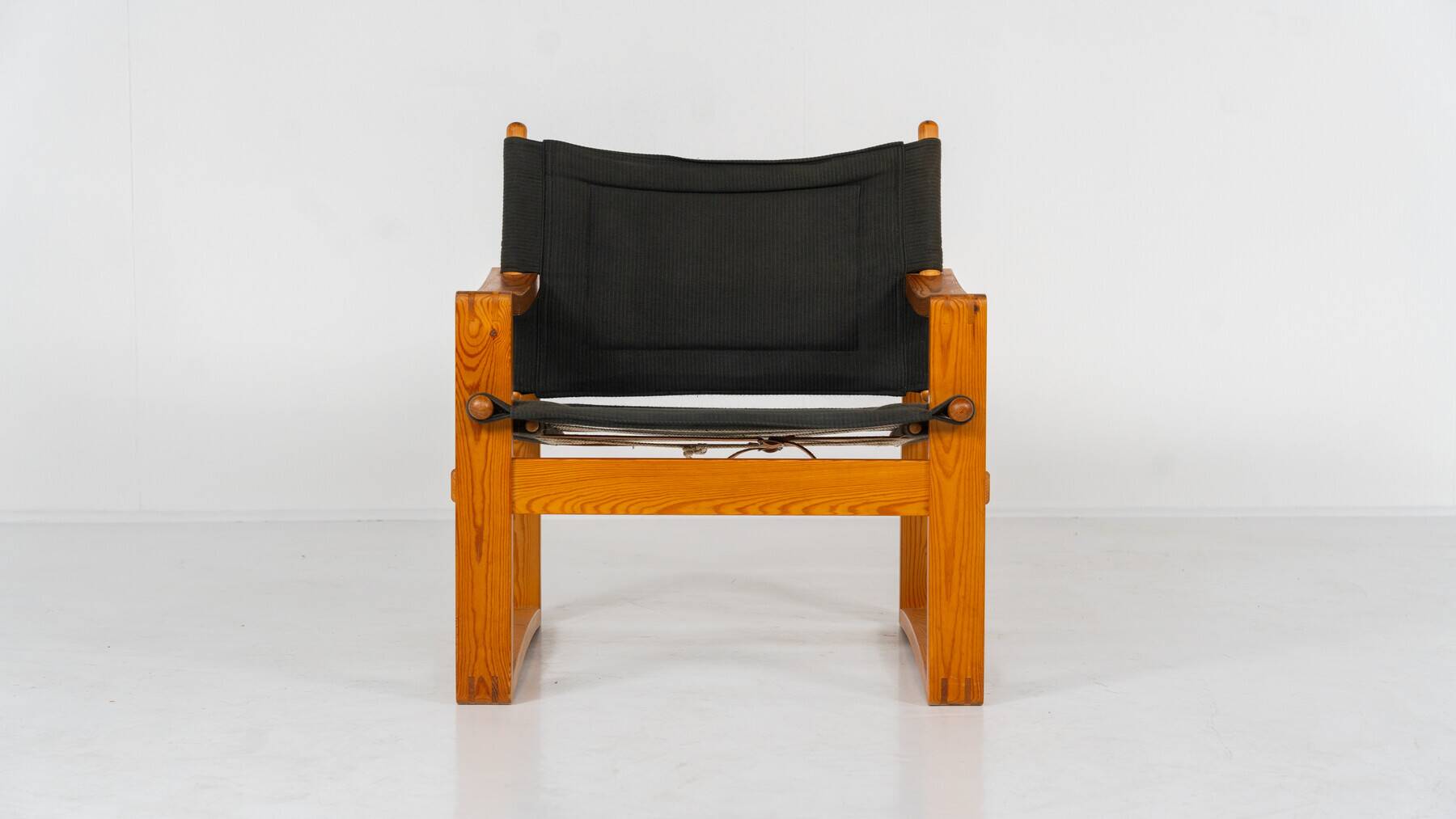 Mid-Century Modern Pair of 'Safari' Armchairs by Børge Jensen for Bernstorffsminde Møbelfabrik, Denm