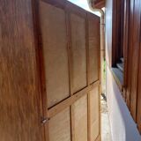 sliding door wardrobe, vintage, possible hanging space