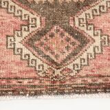 3x13 Vintage Red & Brown Classic Persian Runner Rug, 92x408Cm