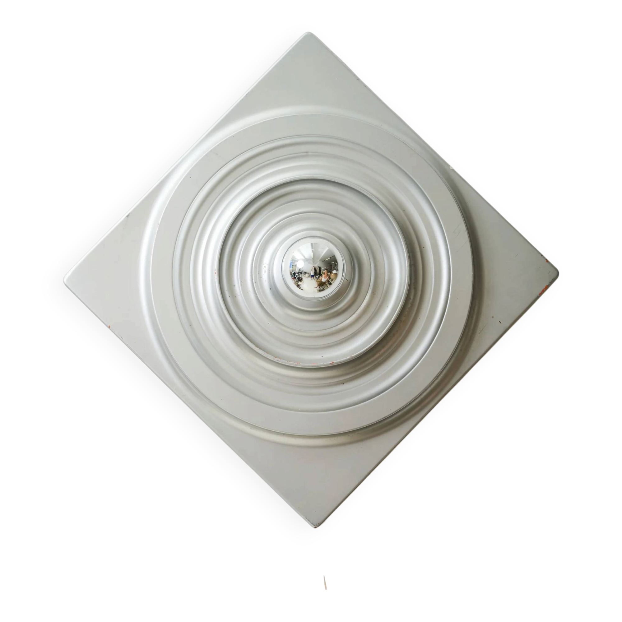 Applique en plastique chromé, 1980s