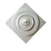 Applique en plastique chromé, 1980s