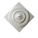 Applique en plastique chromé, 1980s