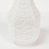 Op Art biscuit vase, Seltmann Weiden, Germany, 1960s.