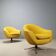 Pair of swivel armchairs by Carl Eric Klote for Overman MFG