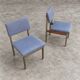 2 x Pali dining chair by Louis van Teeffelen for Wébé, 1960s