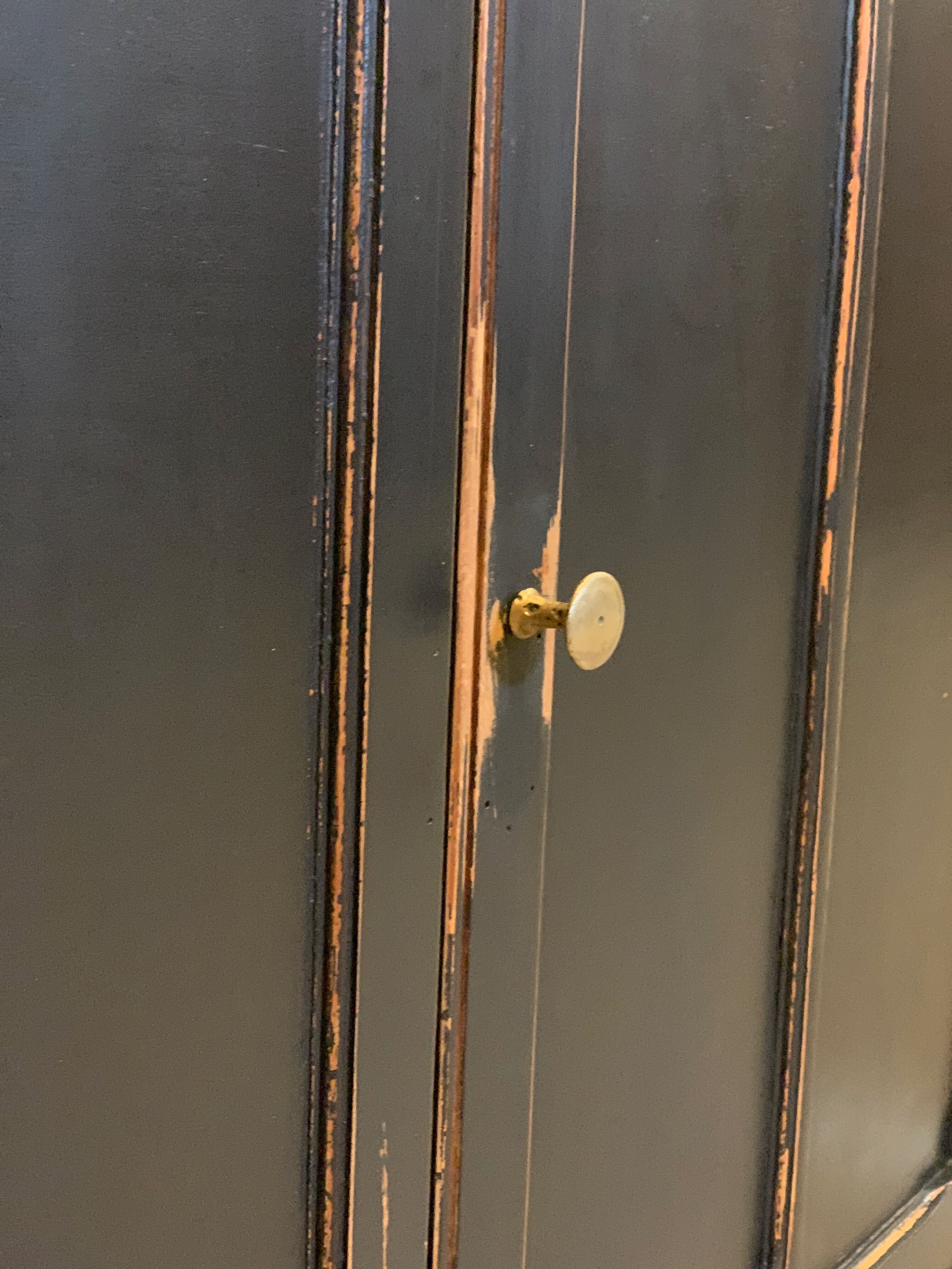 Parisian Buffet Oak patinated black