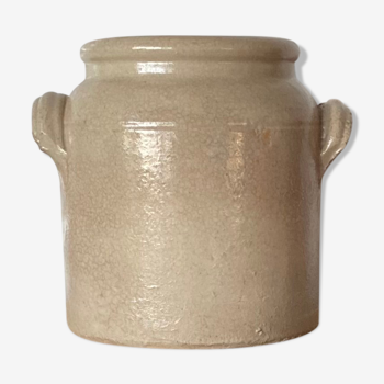 Sandstone pot with handles 12 cm