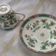 Minton English porcelain cup and under cup