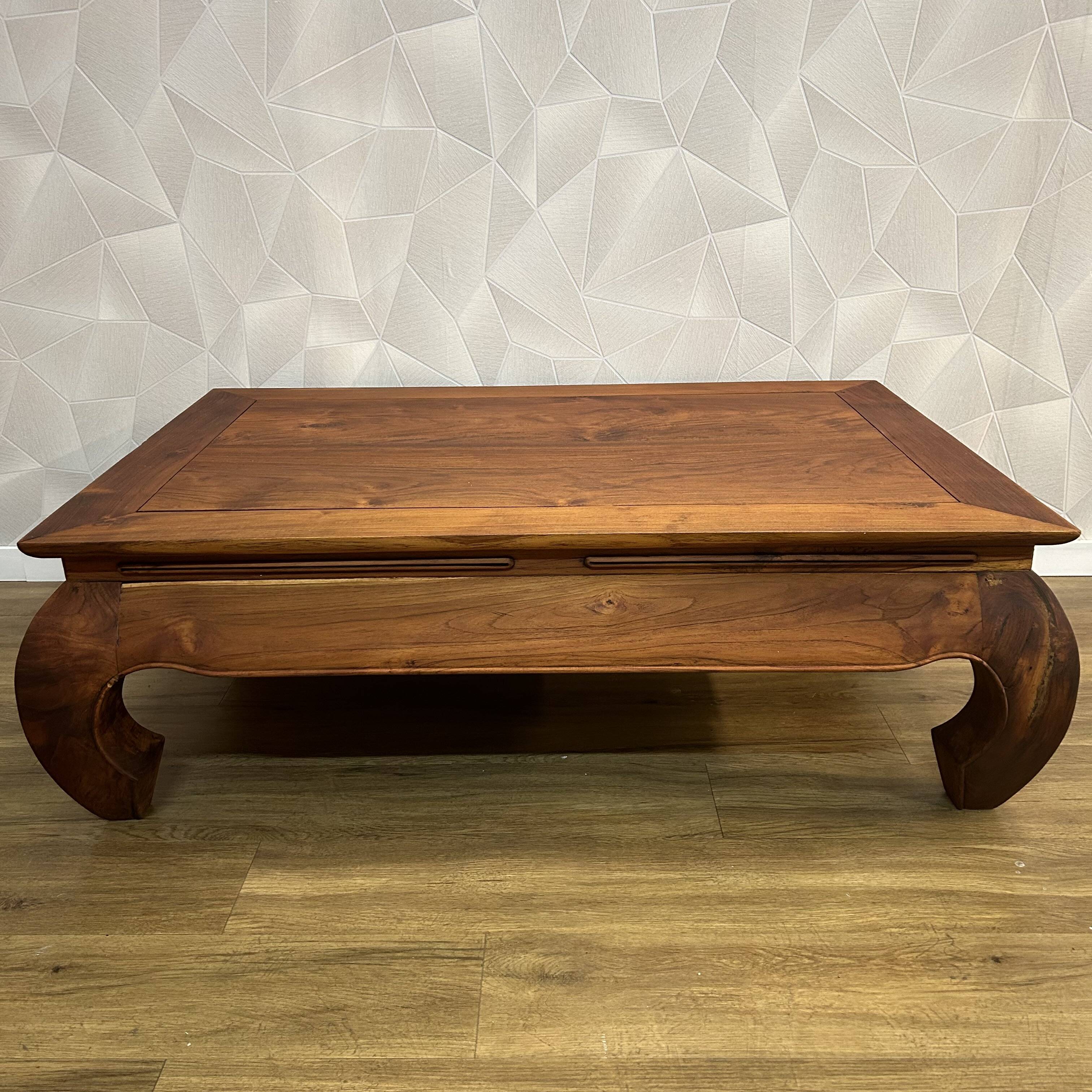 Renovated opium coffee table