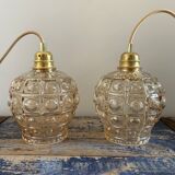 Set of two vintage handheld