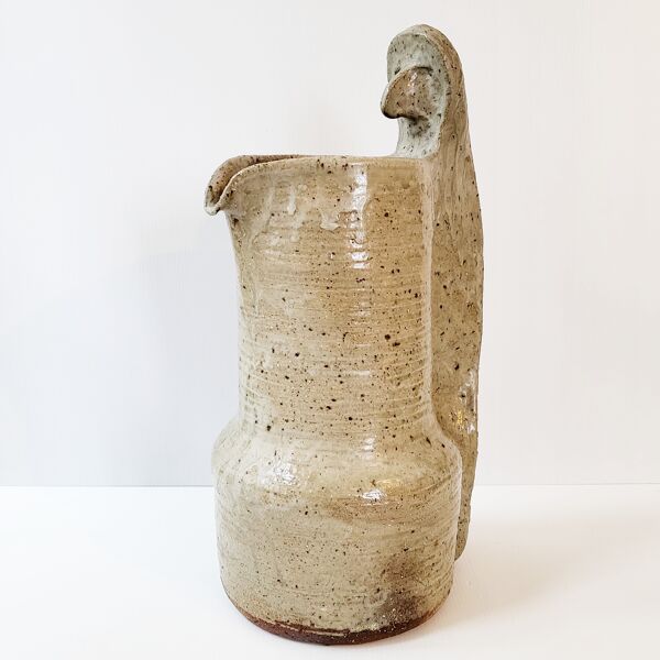 Pichet anthropomorphe en grès