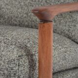 Fauteuils modèle HOM24 café chinés